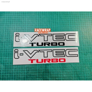 Spot Delivery Delivered In Bangkok ivtec turbo Stickers For honda city And civic Stickers.
