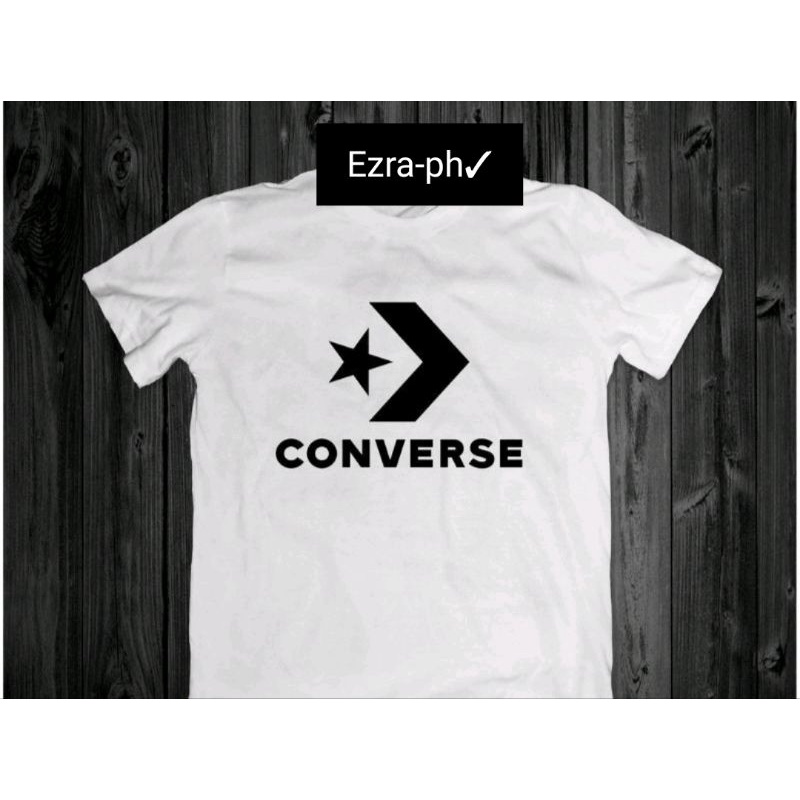 converse T-shirt unisex high-quality cotton makapal #cod