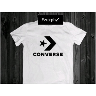 converse T-shirt unisex high-quality cotton makapal #cod #1