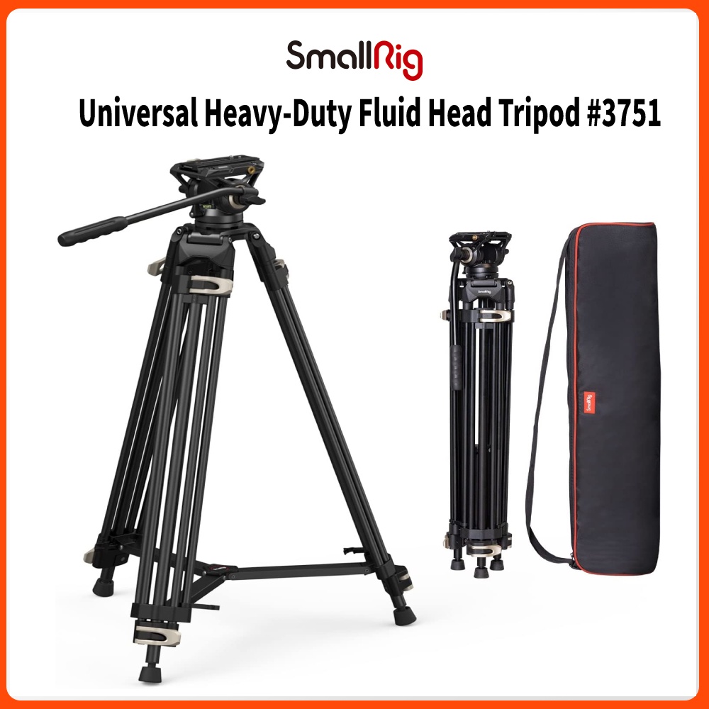 SmallRig HeavyDuty Fluid Head Tripod AD01 3751 Shopee Philippines