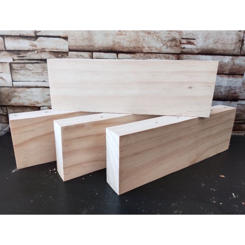 Palochina Wood Planks USED, SMOOTH W4cm x L10cm x 30.5cm Shopee