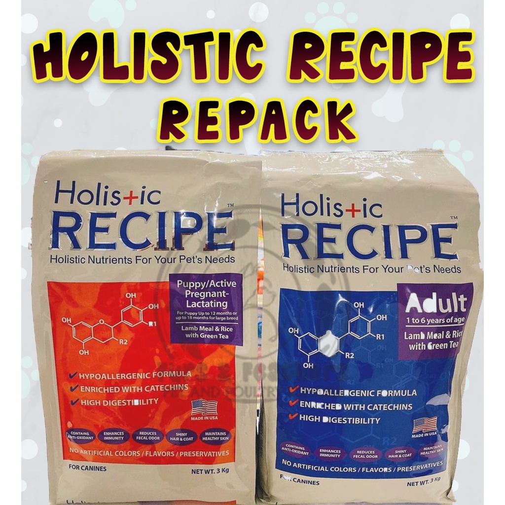 Holistic Recipe Adult Puppy Dog Food #1