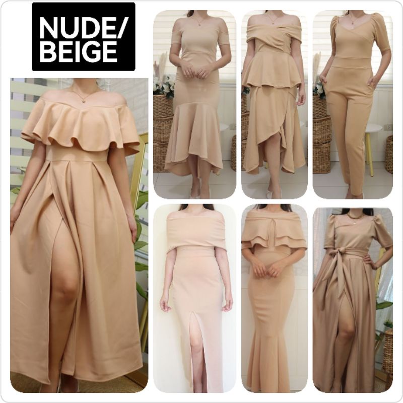 What Colours Go With Beige Dress