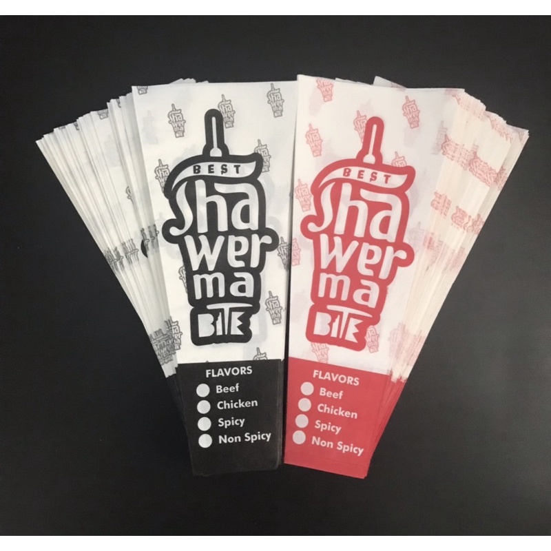 Shawarma Wrapper Oil Proof Paper 100 pcs./Bundle | Shopee Philippines