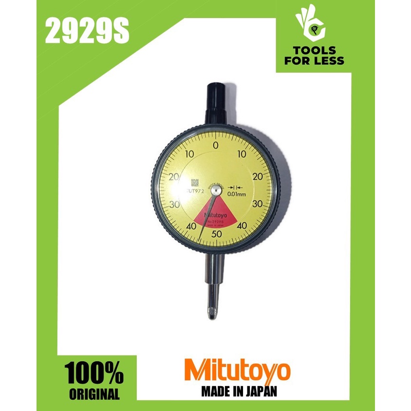 Authentic Mitutoyo Dial Indicator Model 2929S Made in Japan Shopee