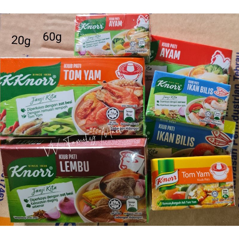 Halal Knorr Kuib Pati Meat Soup / Billiard Chicken / Tomato Chicken