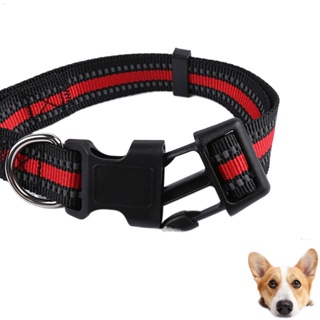2021 Hot SALE Soft Adjustable Nylon Heavy Duty Dog Collar Multiple Sizes for ADULT DOGS2022