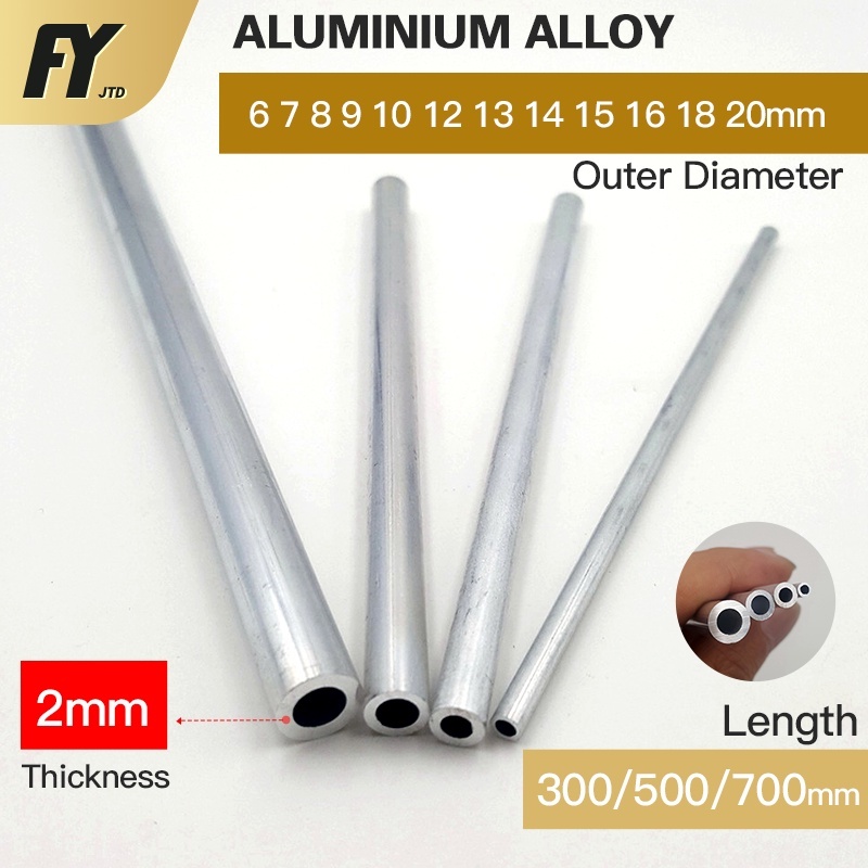 Fuyi Aluminum Tube Mm Wall Thickness Straight Mm Mm Mm Long