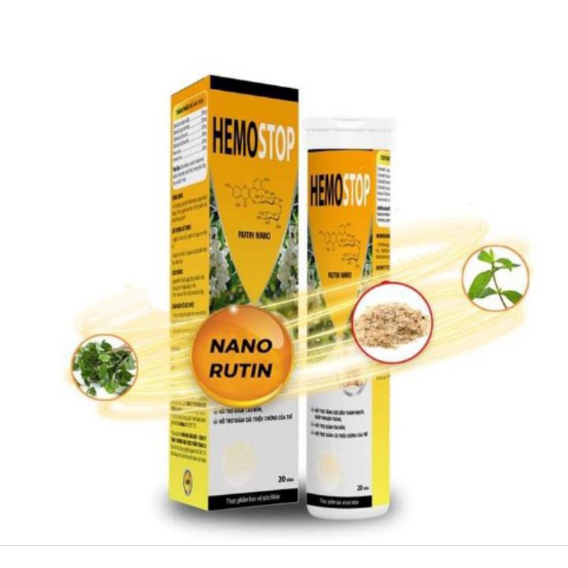 Hemostop Effervescent Tablets Cure Hemorrhoids Shopee Philippines