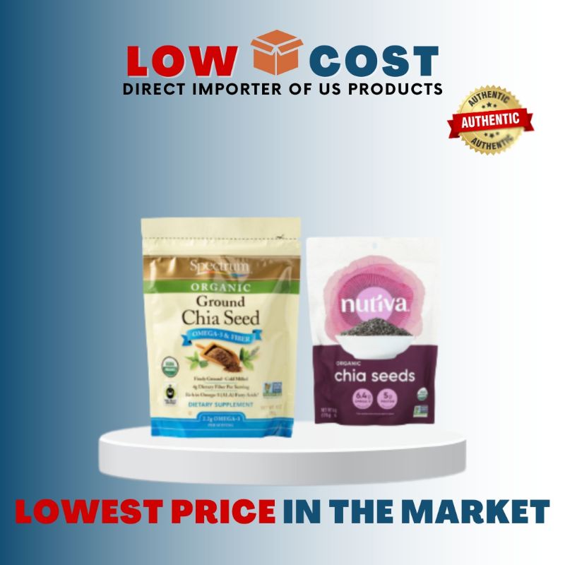 LowCostPH Spectrum Ground Chia Seed 283g, Nuvita, Organic Chia Seeds
