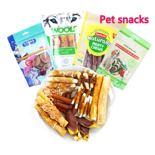100G dried chicken pet food dog food pet snack tooth cleaning bone glue