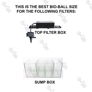 ●10pcs Bio Balls Medium 36mm Size Bio-Balls Aquarium Mechanical Filter Aquarium Biological Filter A #3