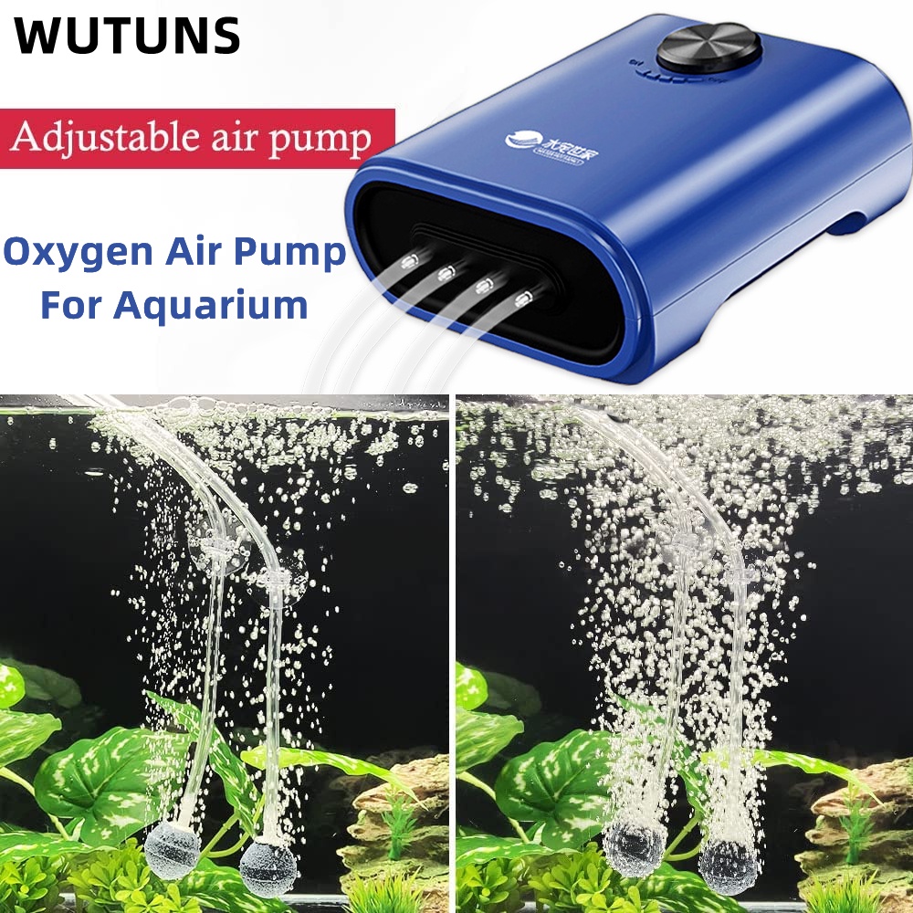 Fish Tank Oxygen Pump Air Pump for aquarium High-power Fish Oxygenation Pump