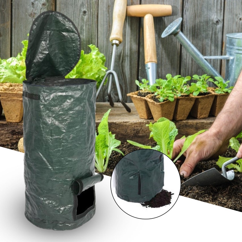 15/34 Gallons Garden Organic Compost Bags Environmental Organic Waste