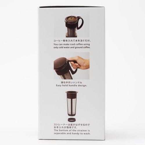 HARIO ”Mizudashi” Cold Brew Coffee Pot Water out Coffee pot mini Brown 600ml MCPN-7CBR