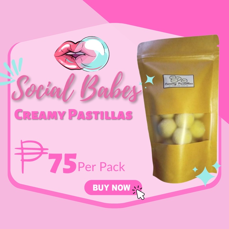 Social Babes Creamy Pastillas Shopee Philippines