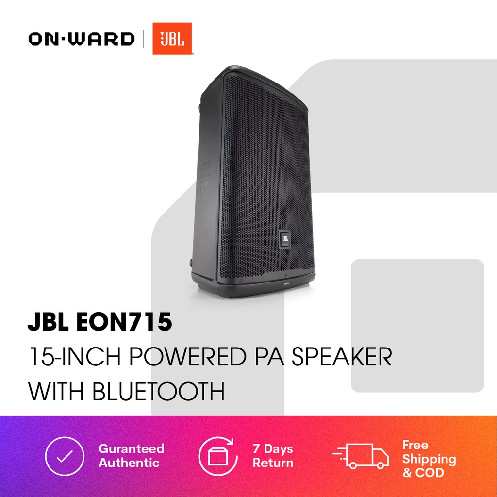JBLEON715 15inch Powered Public Address Speaker with Bluetooth