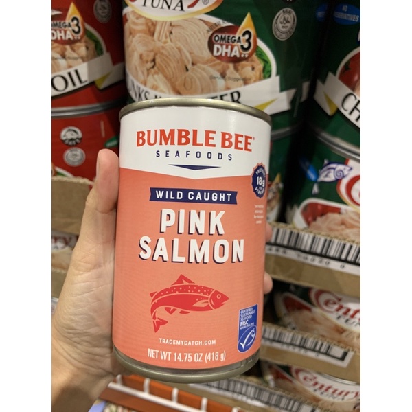 Bumble Bee Pink Salmon 418g Shopee Philippines