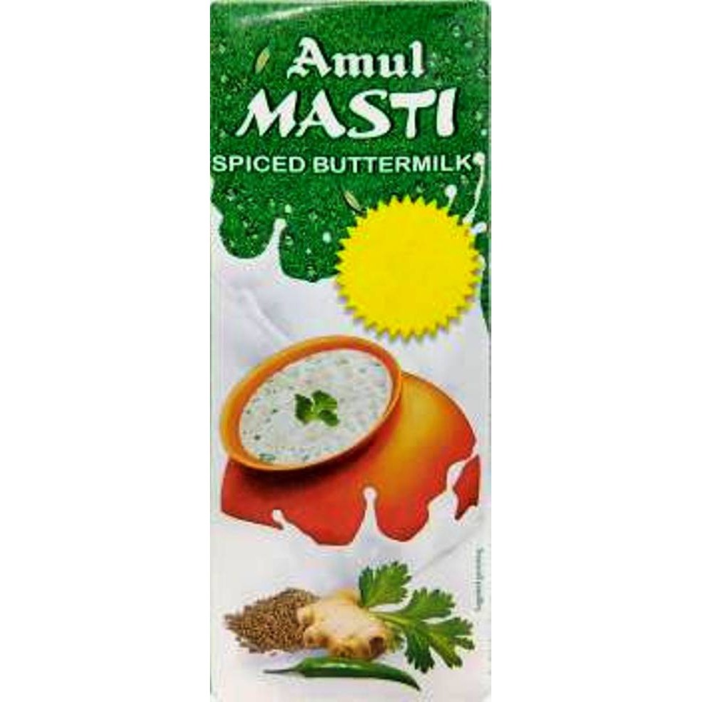 Amul Masti Spiced Buttermilk - Diet / Diabetic-Sugar Free (1L) | Shopee ...