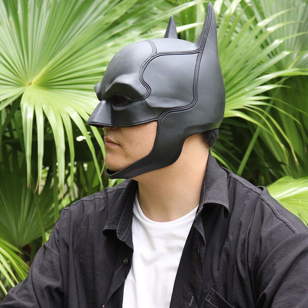 Halloween Batman Full Mask With Cowl Adult The Dark Knight Rises Cosplay  Prop | Shopee Philippines