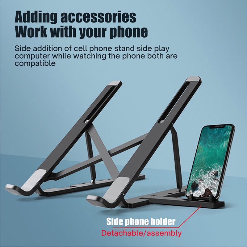 13level Laptop Stand With Phone Holder Laptop Holder Desktop Office