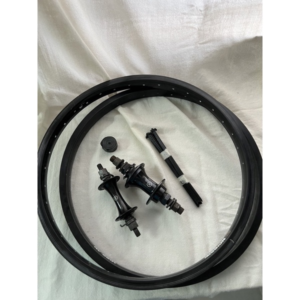Mission BMX Front & Rear Wheelset Unassembled Shopee Philippines