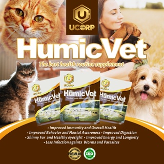 Ucorp HumicVet 100grams - Safe to use and Legit Pure Organic Supplements for Animals