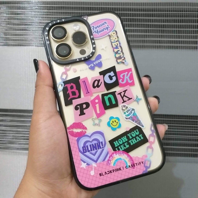 CASETiFY Blackpink iPhone 11/12/13/14 Acrylic Case 2nd Colab Shopee