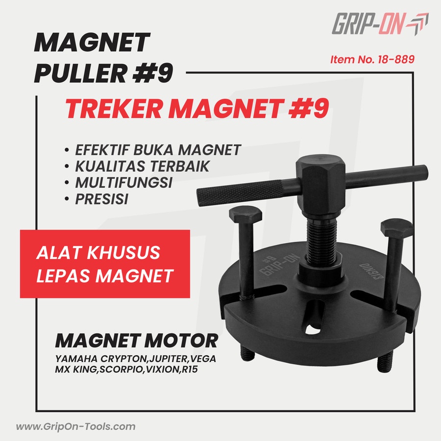 Grip On Magnet Treker No Multi Function Magnet Puller Motorcycle Magnets Shopee