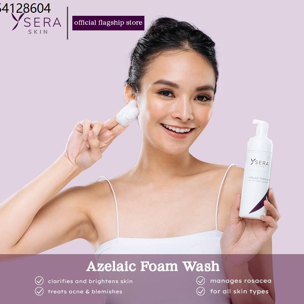 betadine skin cleanser YSERA SKIN Azelaic Foam Wash All-In-One Cleanser