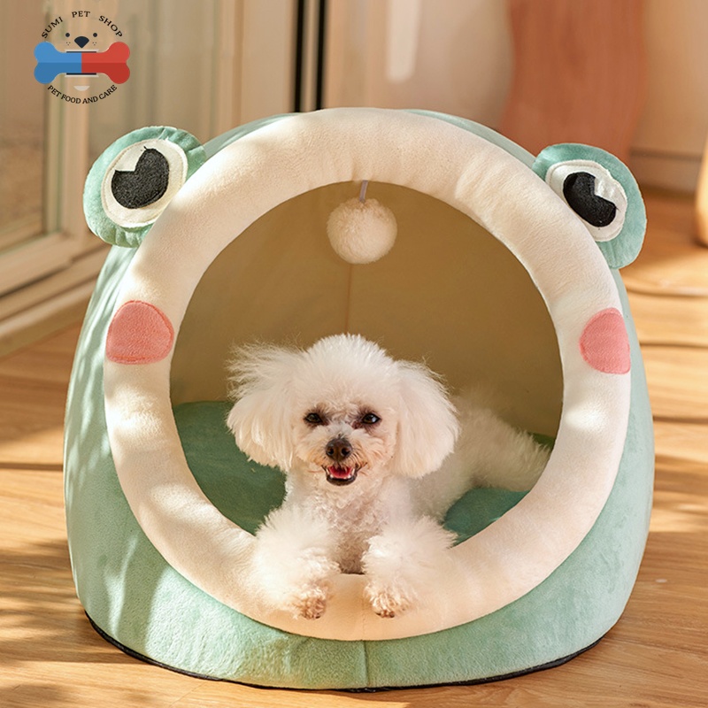 Cat Bed dog bed Removable Washable Cat Dog House Indoor Warm Comfortable Pet Dog Bed Pet Nest