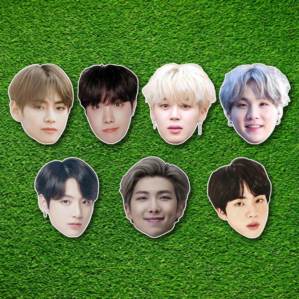 BTS KPOP Sticker Decal JUNGKOOK JIMIN RM V JHOPE SUGA JIN for Laptop