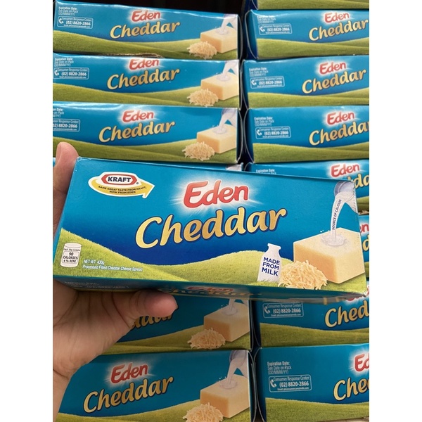 Kraft Eden Cheddar Cheese 430g Shopee Philippines