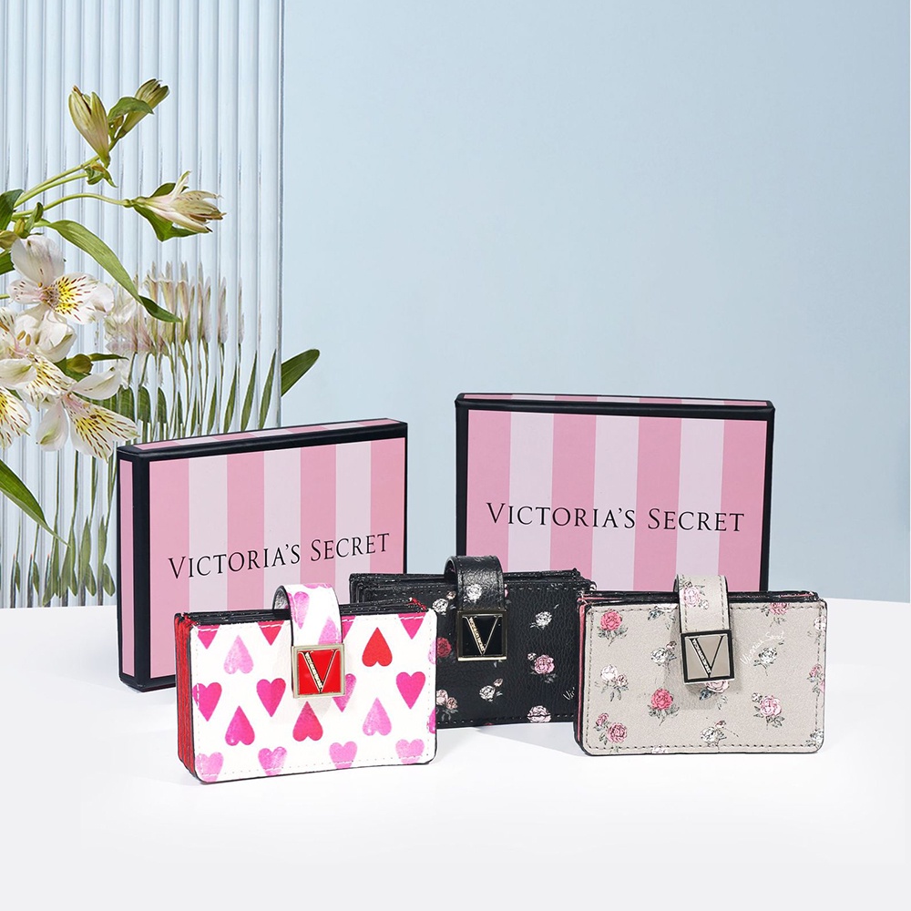 Victoria'//s Secret Women's Wallet Mini Short Small Wallet Women's