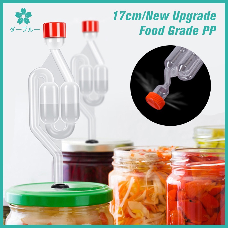 1Pcs Upgrade Fermentation Airlock Homebrew Bubble Airlock Carboys