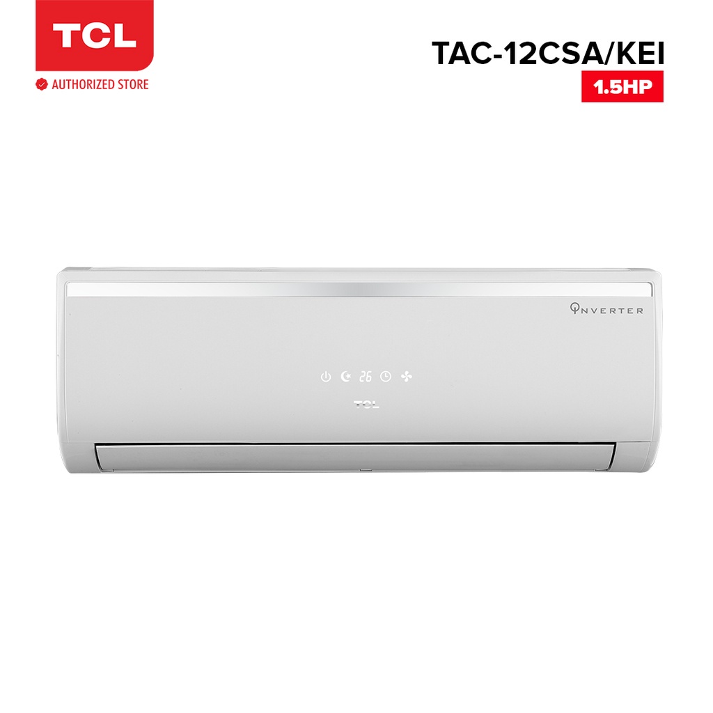 TCL 1.5HP Inverter Aircon Split Type Air Conditioner Dehumidifier Low