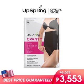 UpSpring C-Panty C-Section Hi Waist Underwear with Silicone for Recovery L  - XL