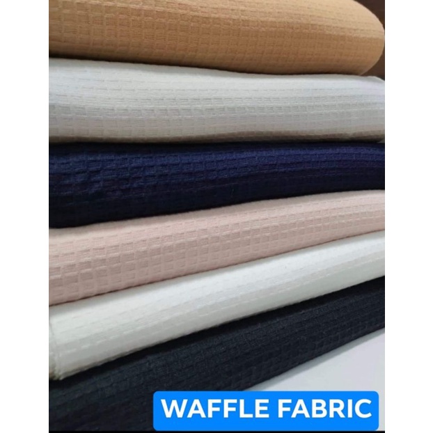 WAFFLE FABRIC 70" WIDTH Shopee Philippines