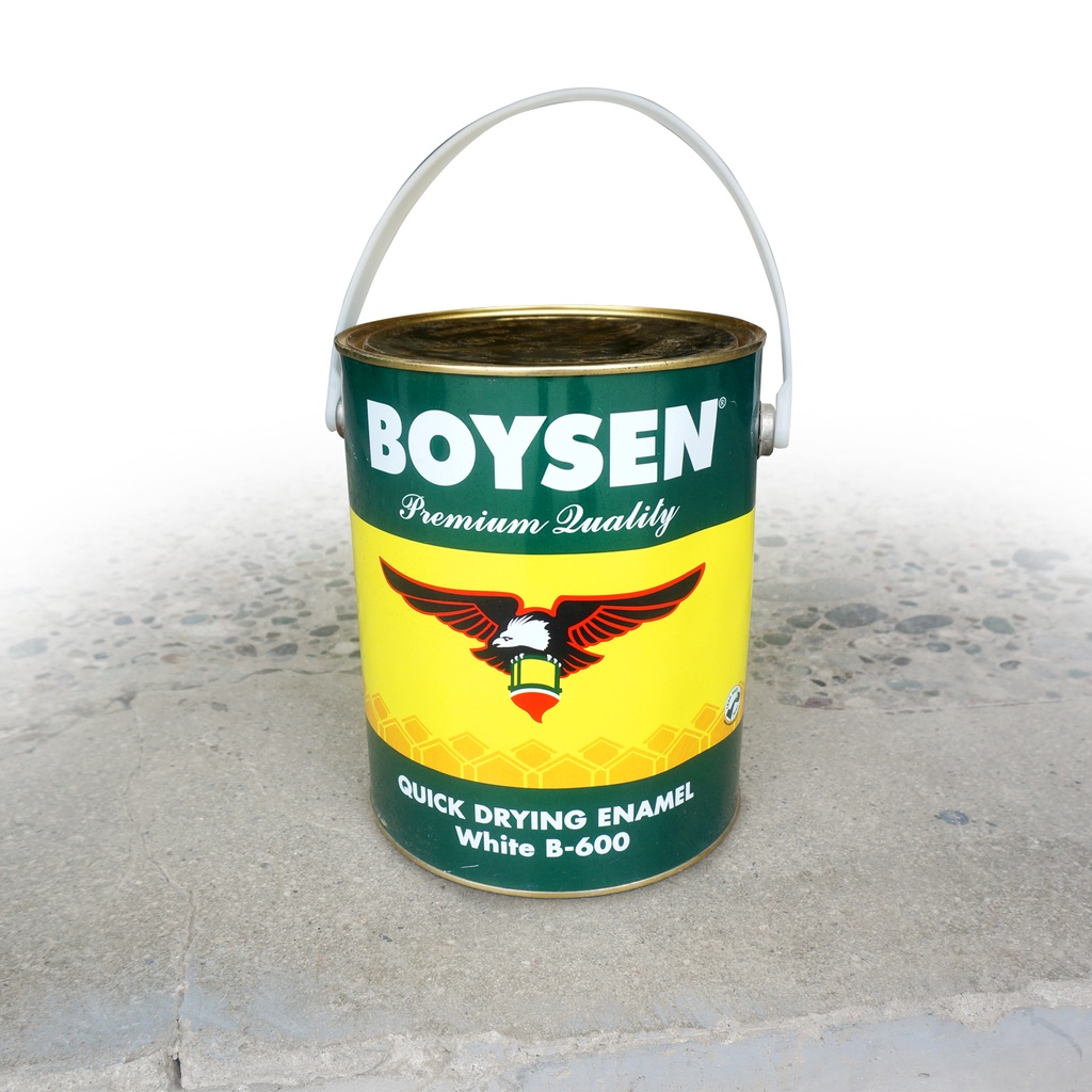 BOYSEN Quick Dry Enamel White 4 L Shopee Philippines