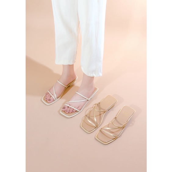 ZIA ZStrap Slide Sandals 1Inch Heel Shopee Philippines