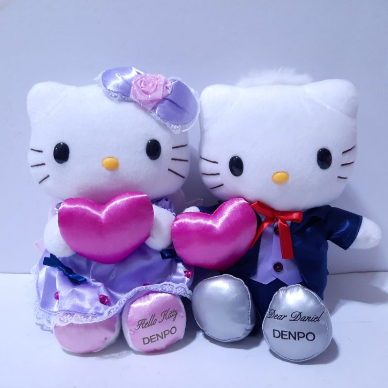 Sanrio Hello Kitty And Dear Daniel Denpo Couple Ntt Original Shopee Philippines 4557