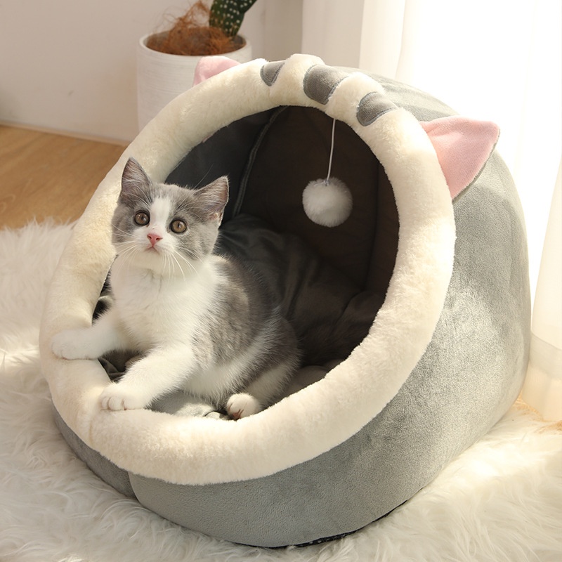 Cat Bed dog bed Removable Washable Cat Dog House Indoor Warm Comfortable Pet Dog Bed Pet Nest #6