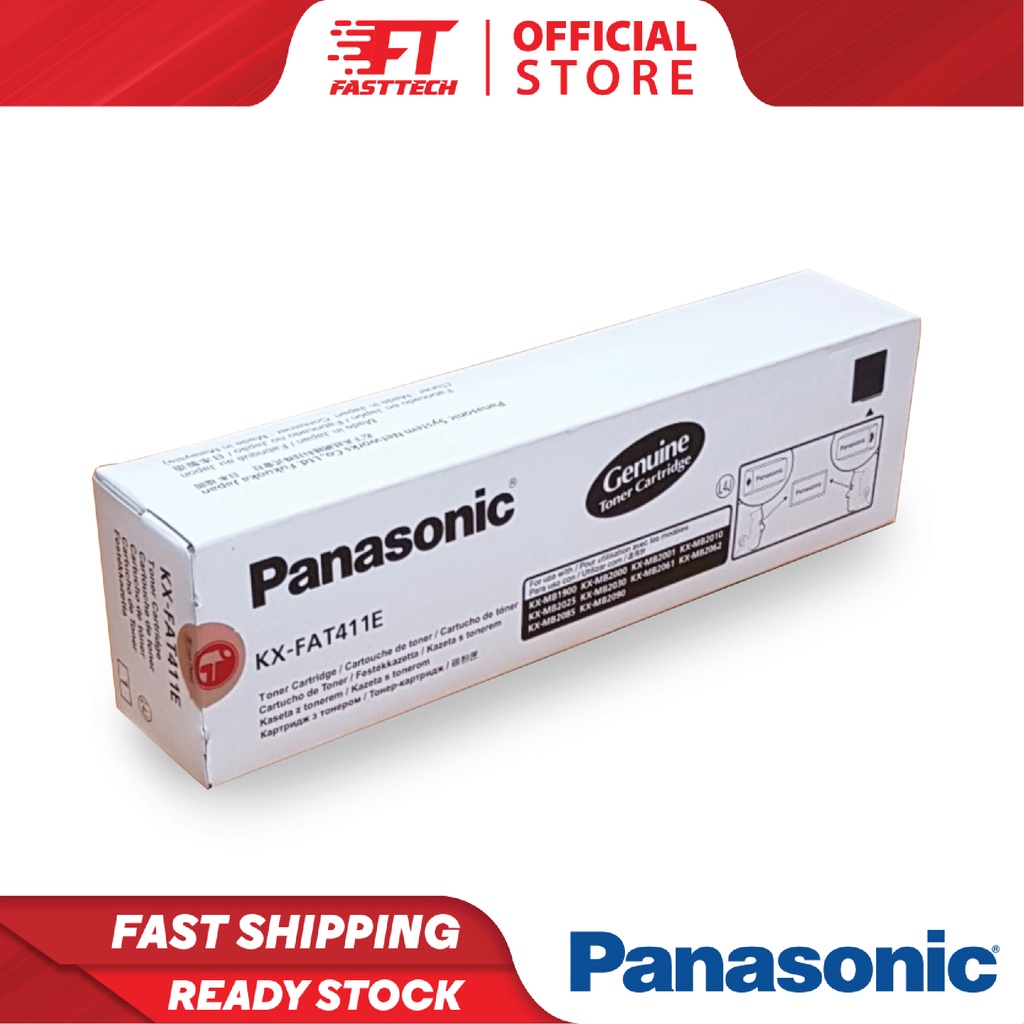 PANASONIC KX-FAT411E Toner FAT411 411E 1900 2000 2025 2030 2085 ...