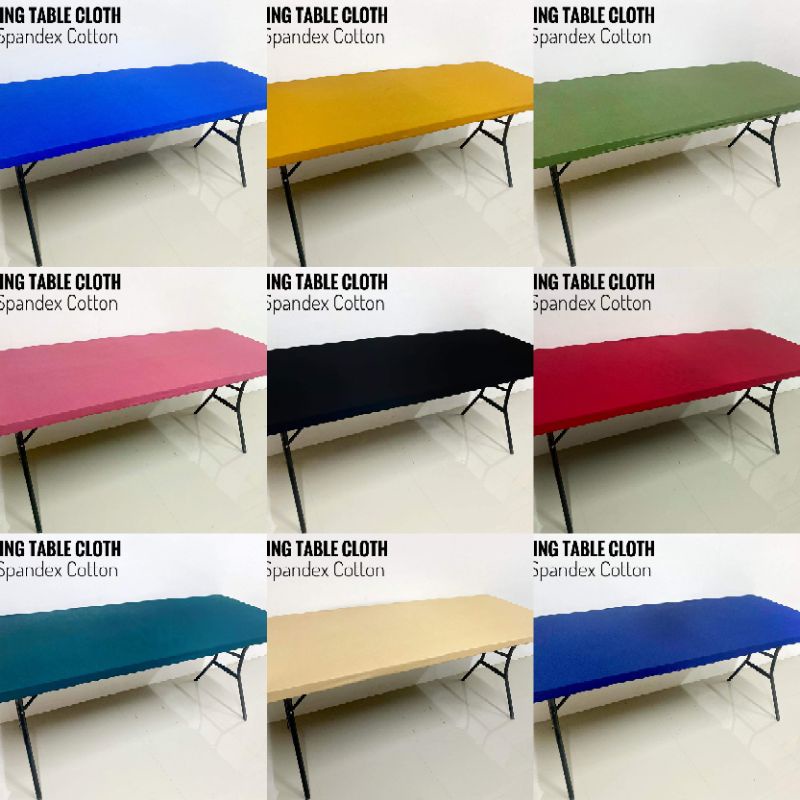 Folding Table Cloth Lifetime Table Cloth Spandex Elastic Table Cloth