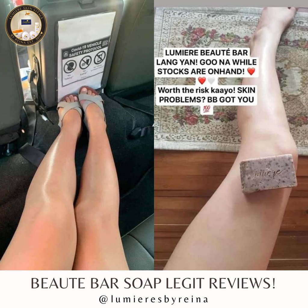 Deformed Lumiere Beaute Bar Soaps Onhand and Original