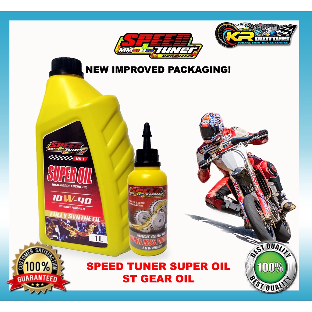 Premium Synthetic Super Oil 10w40 / Gear Oil 85w140 Speed Tuner Oil
