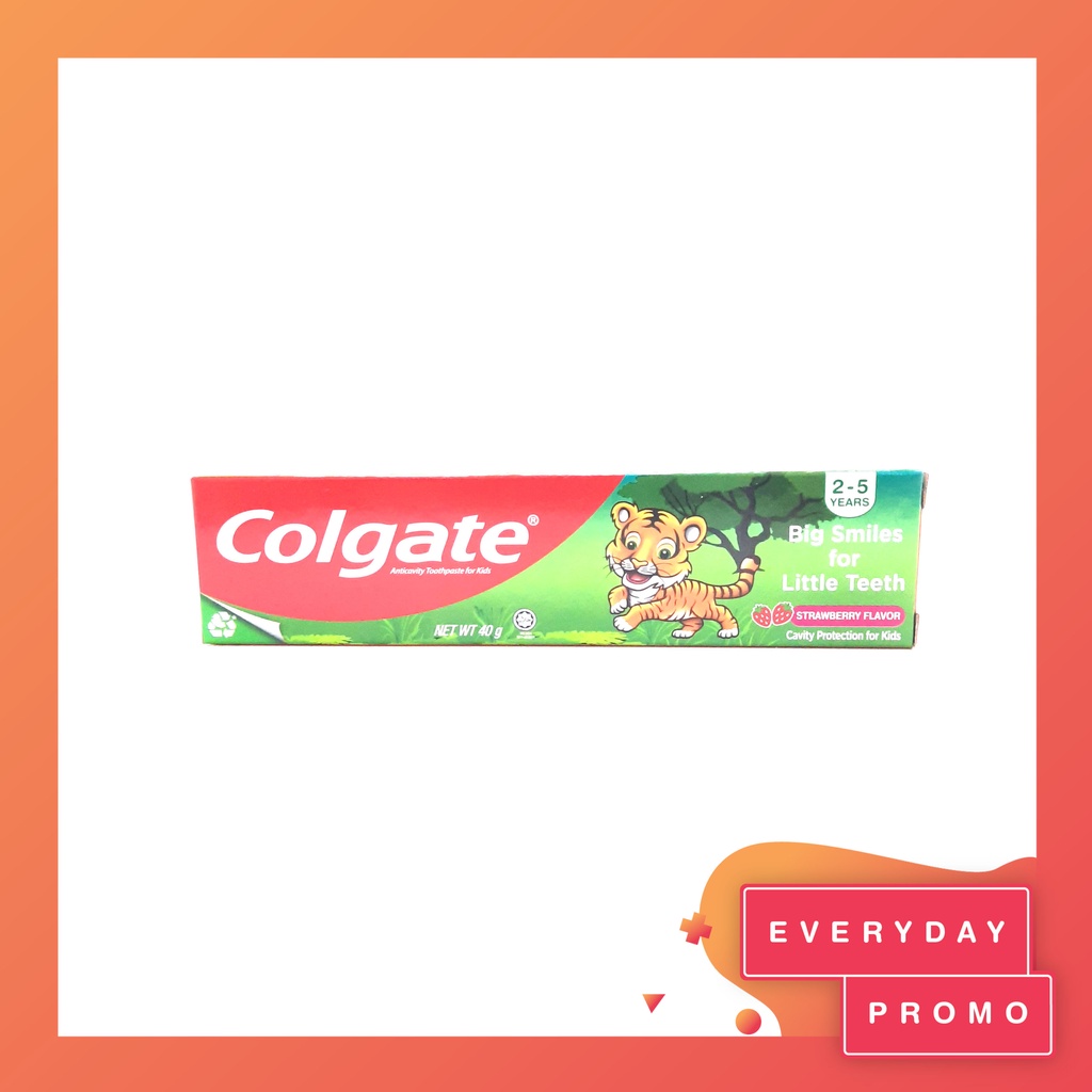 Colgate Kids Toothpaste Tiger 40g | Shopee Philippines