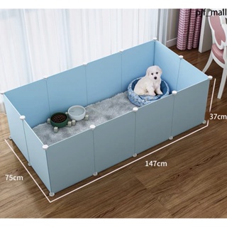 35*35CM DIY Pet Playpen Animal Fence Cage Crate Dog Cat Kennel Extendable