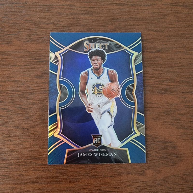 James Wiseman NBA Card 202021 Panini Select Silver Concourse Retail