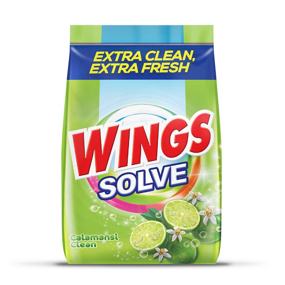 Wings Solve Calamansi Clean Laundry Detergent 1.1Kg Shopee Philippines